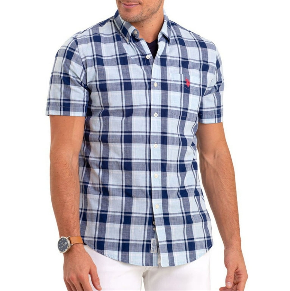 U.S POLO ASSN. MEN'S SHORT SLEEVE SHIRT